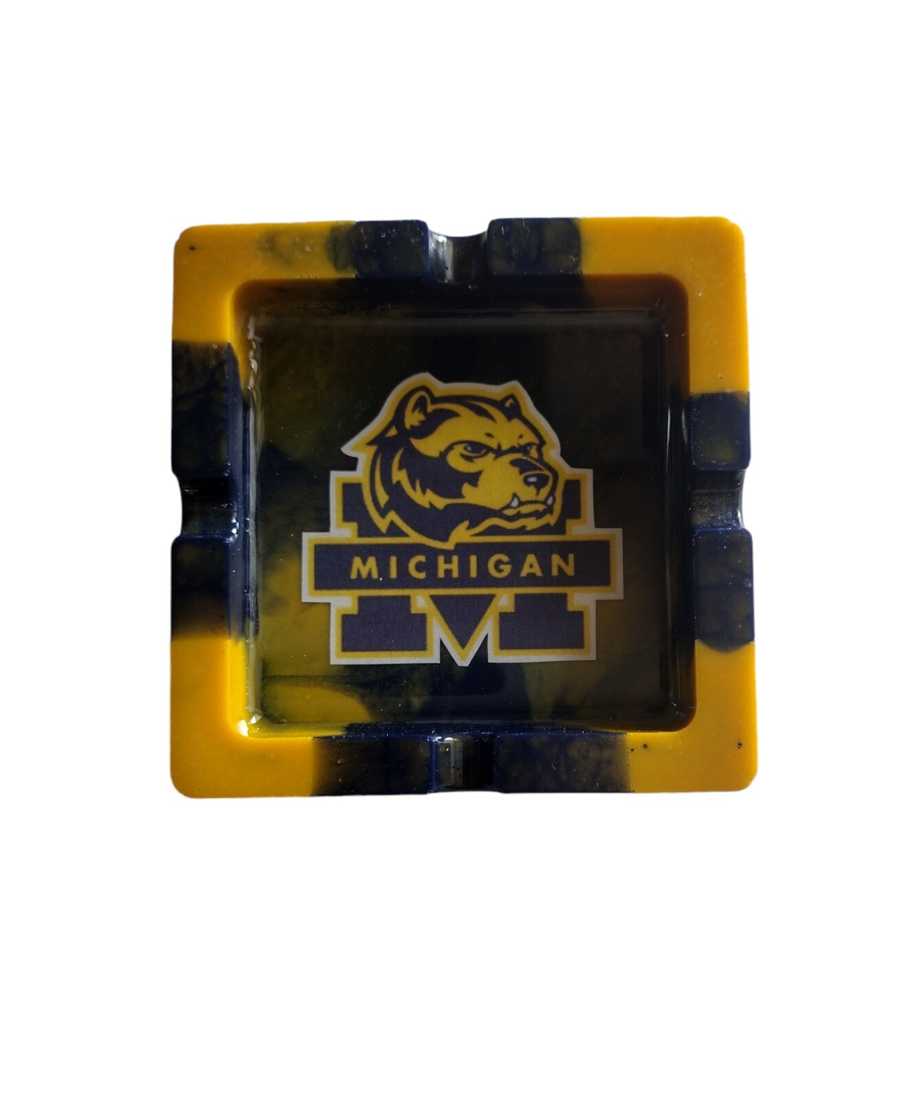 Michigan Wolverines Ashtray