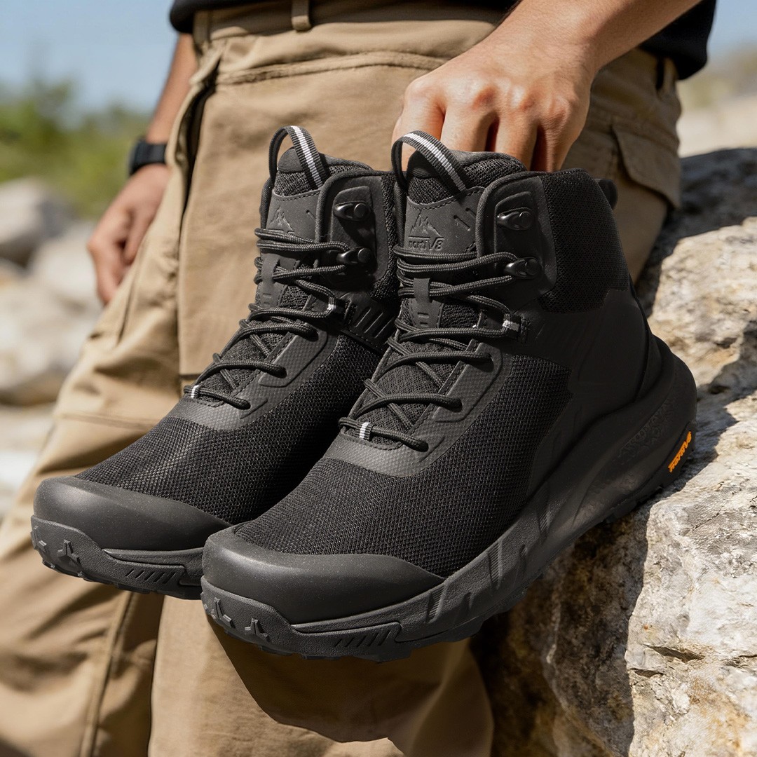 NORTIV 8 Men's Military Tactical Work Boots Waterproof Motorcycle Combat Boots