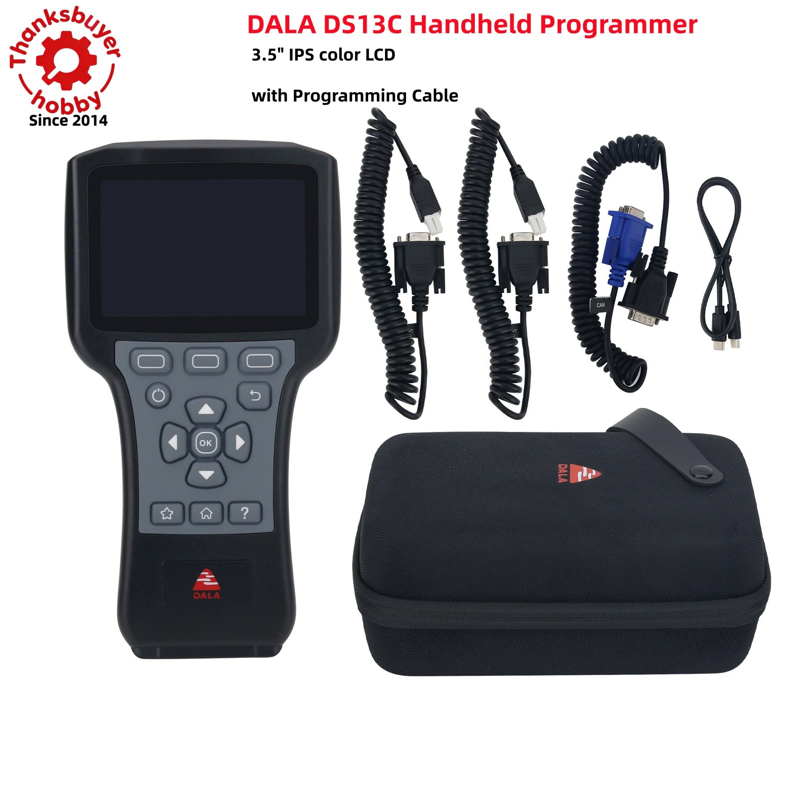 DALA DS13C Handheld Programming 3.5" Color LCD for Curtis Dala Motor Controller