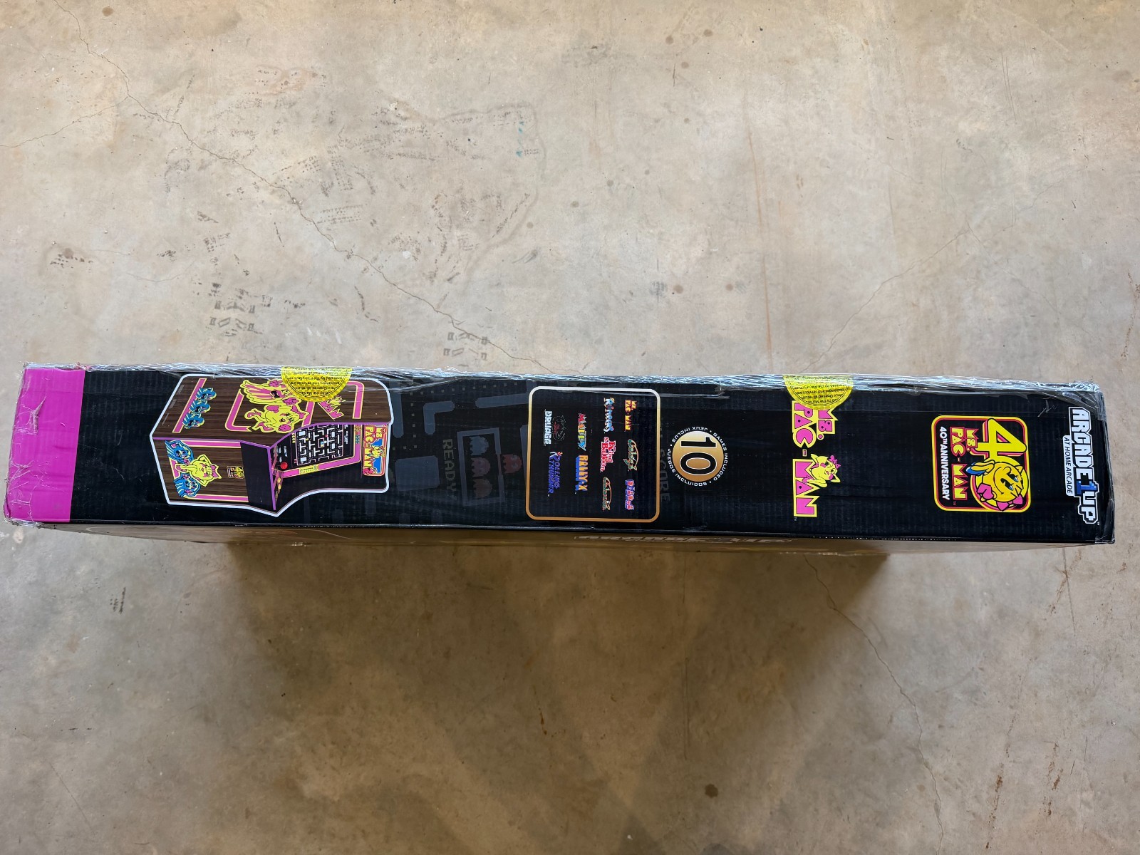 Arcade1up Ms Pac Man 40th Anniversary Edition New In The Box