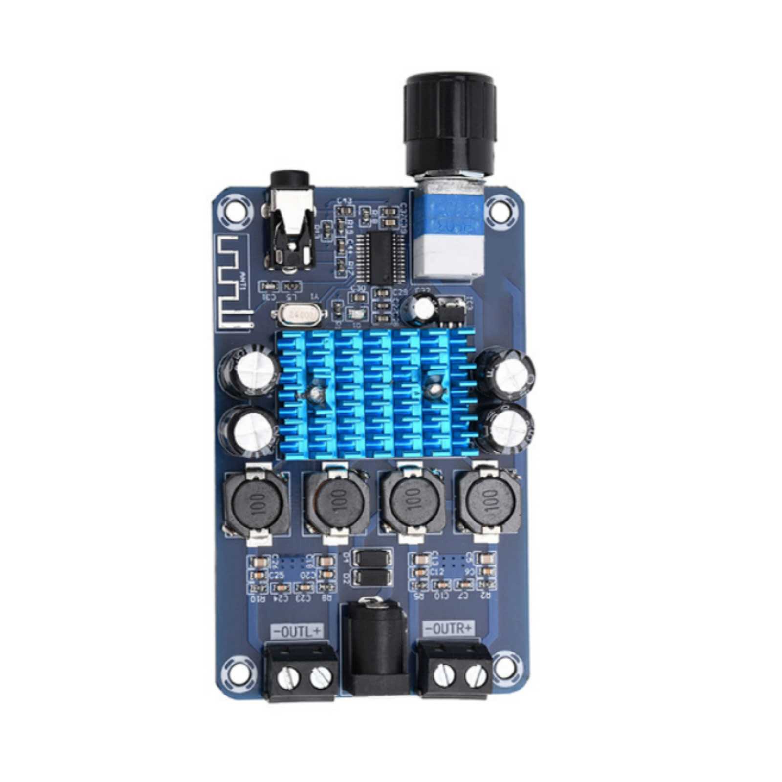 Digital Power Amplifier Board Class D Bluetooth 50W*2 Audio Energy-Efficient