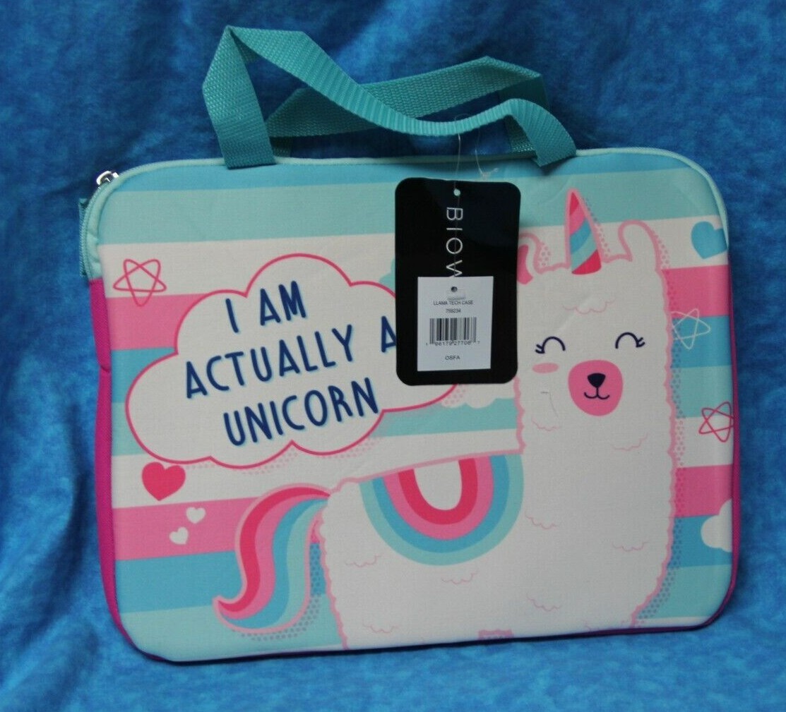 Bioworld Neoprene Padded Utility Case / Bag / Tech Bag ~I am Actually a Unicorn