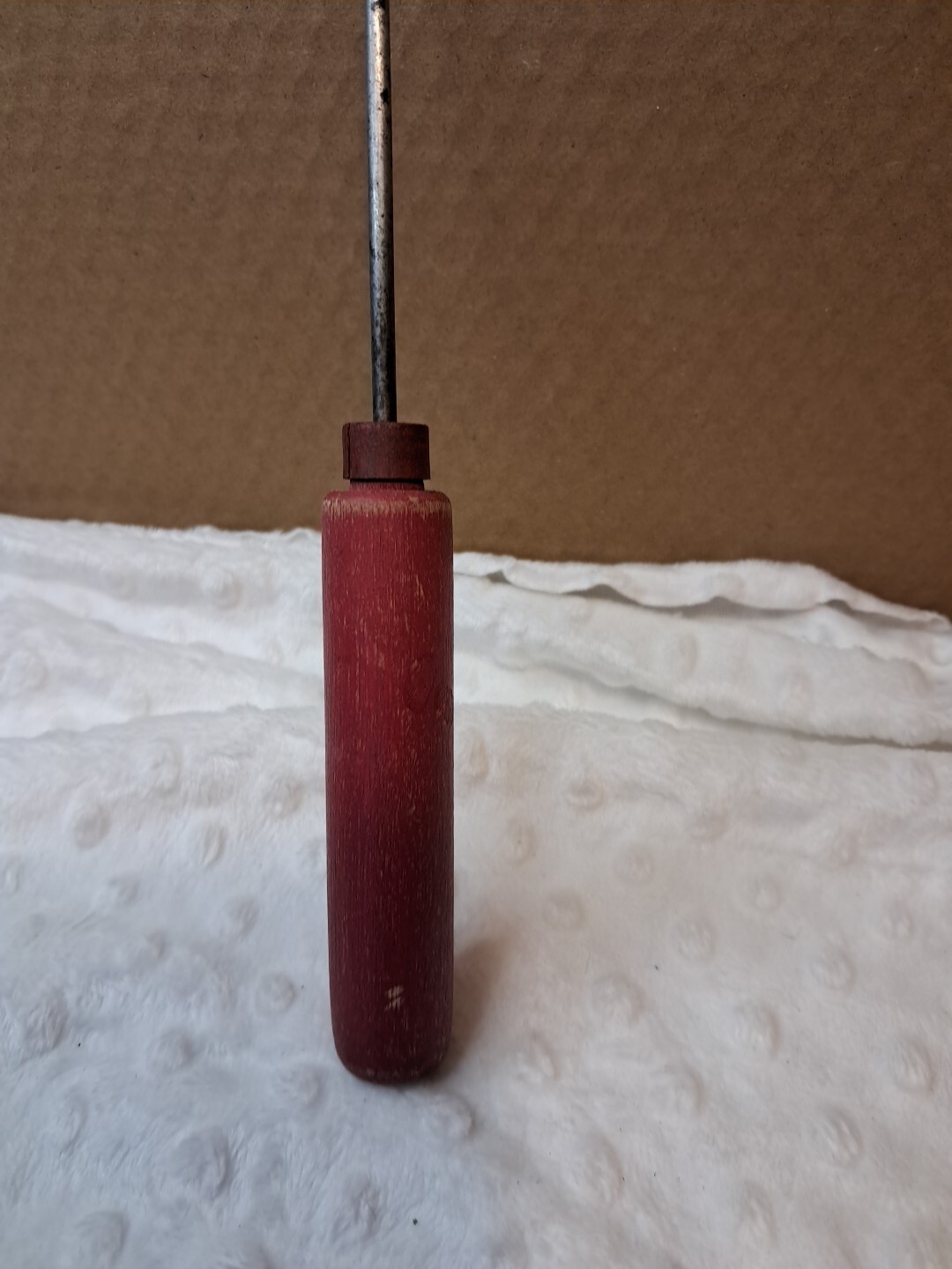 Wooden Handle Ice Pic Vintage