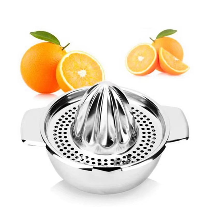 Stainless Steel Lemon Squeezer Manual Juicer for Orange Lemon Squeezer Reamers F