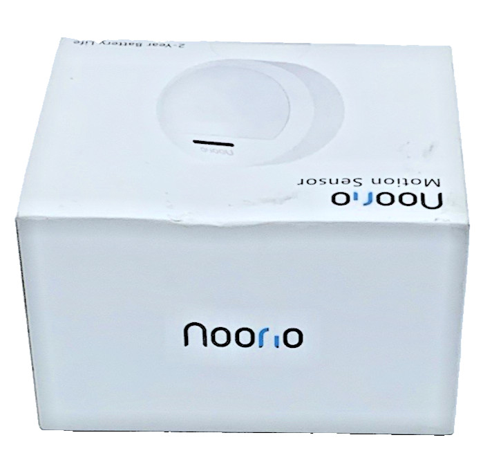 Noorio Home Security Motion Sensor Accurate Alerts White Requires Hub New In Box