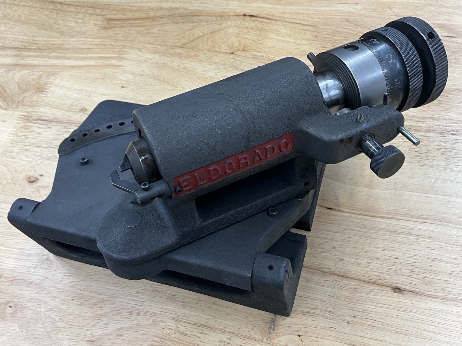 Eldorado Model B Gun Drill Sharpening grind Fixture grinding Masters gundrill