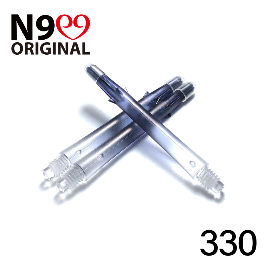 L-Style L Shafts Gradient Clear Cool Black Straight Locked 330 Medium