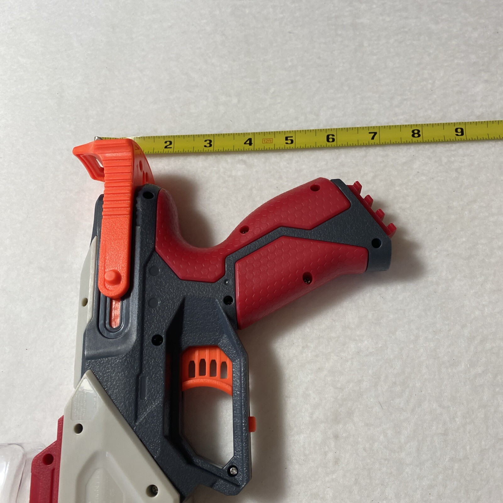 NERF Gelfire Legion Blaster Gun Grey Red Orange Gun Only