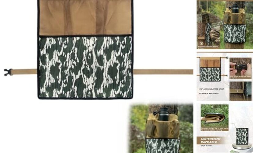 Saddle Hunting Knee Pads, Camo Tree Saddle Hunting Cushion Gear Aikido