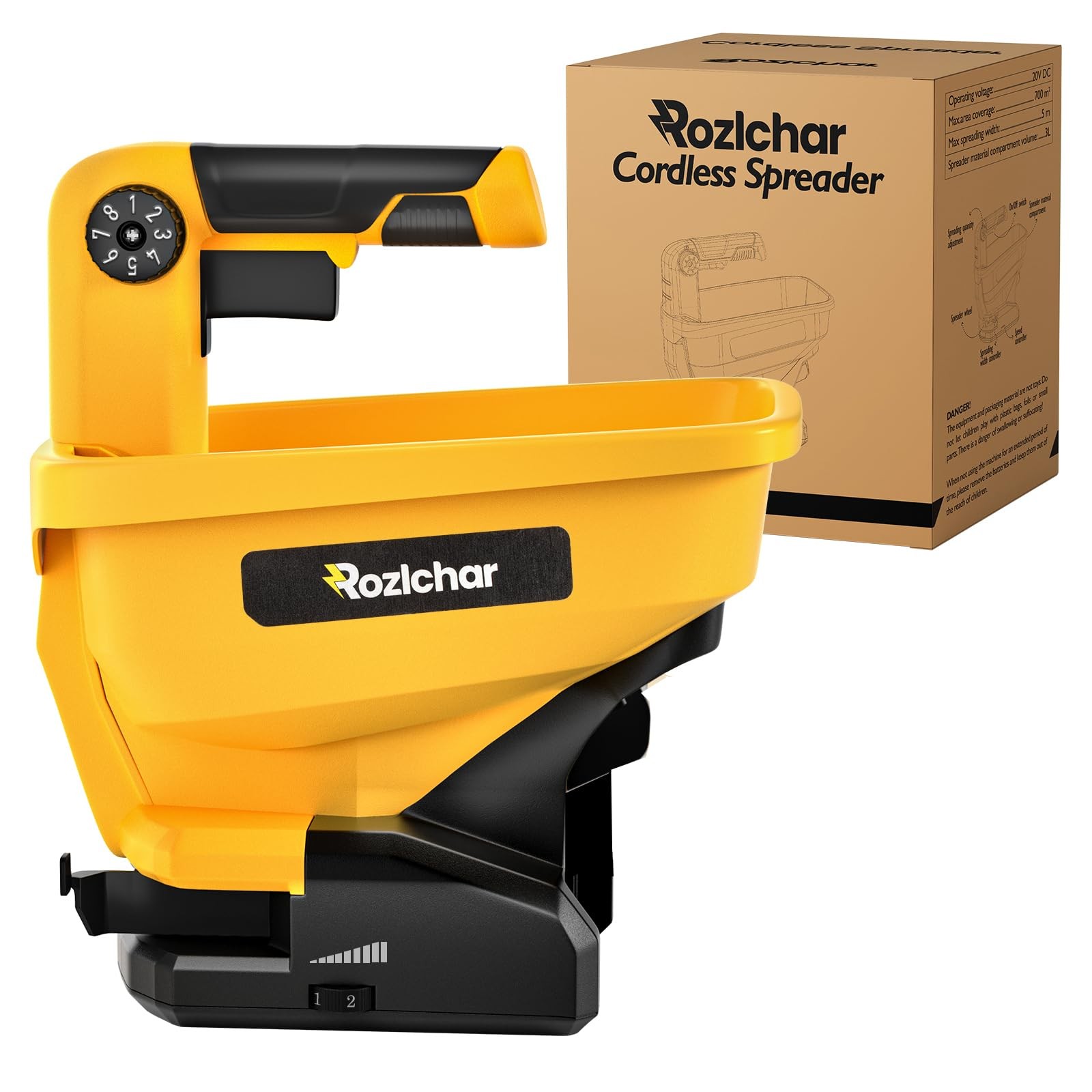 Power Spreader for Dewalt 20V/60V Battery, Spreader for Year-Round, Covers Up...