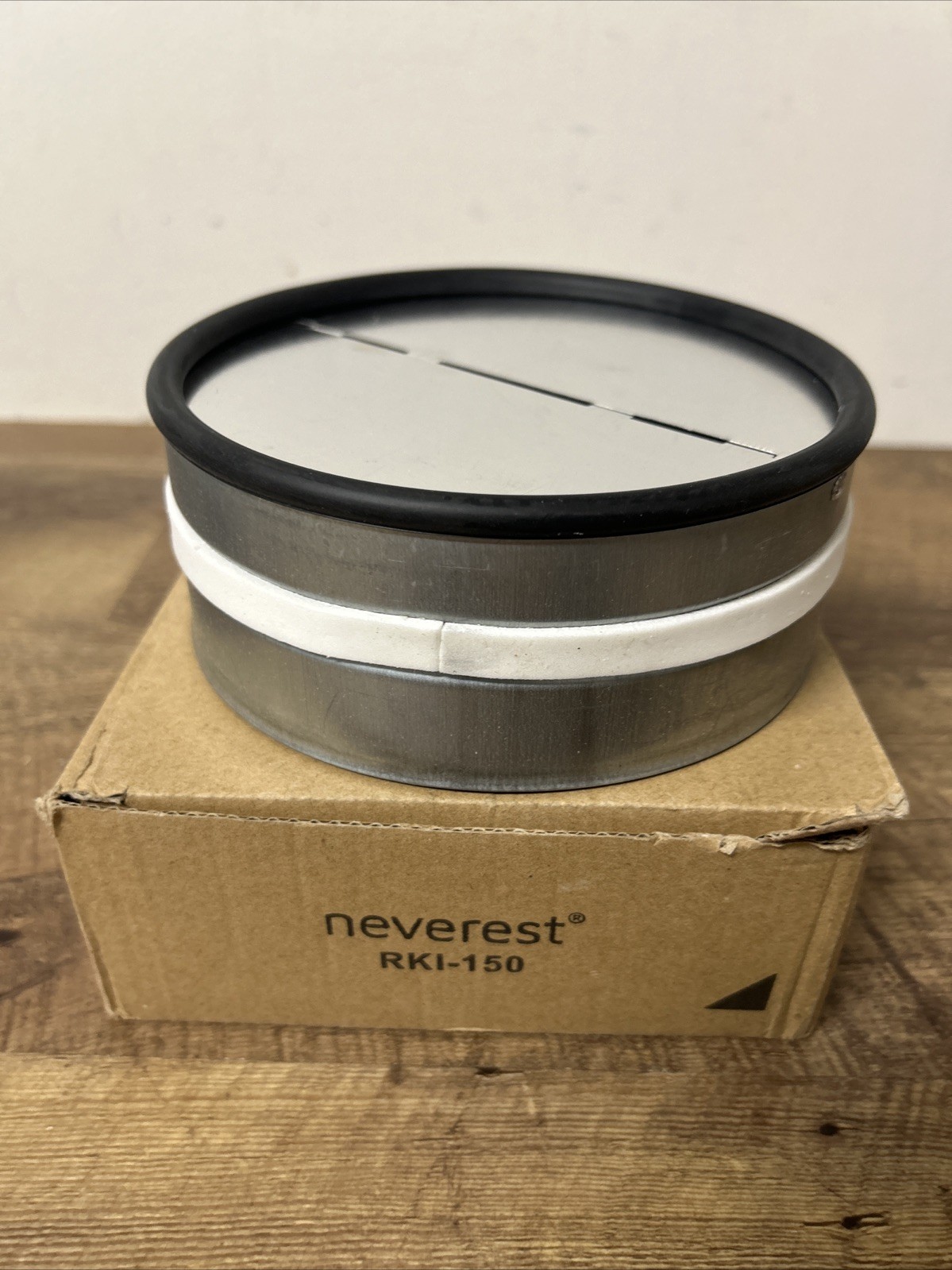 Neverest® RKI 6” - Backdraft Damper Shutter Inline for 6”Inch Dryer Duct for Ret