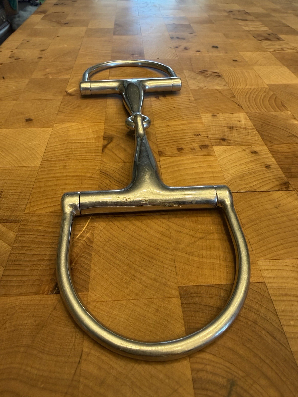 5” D-Ring Snaffle, Single Joint Mouthpiece