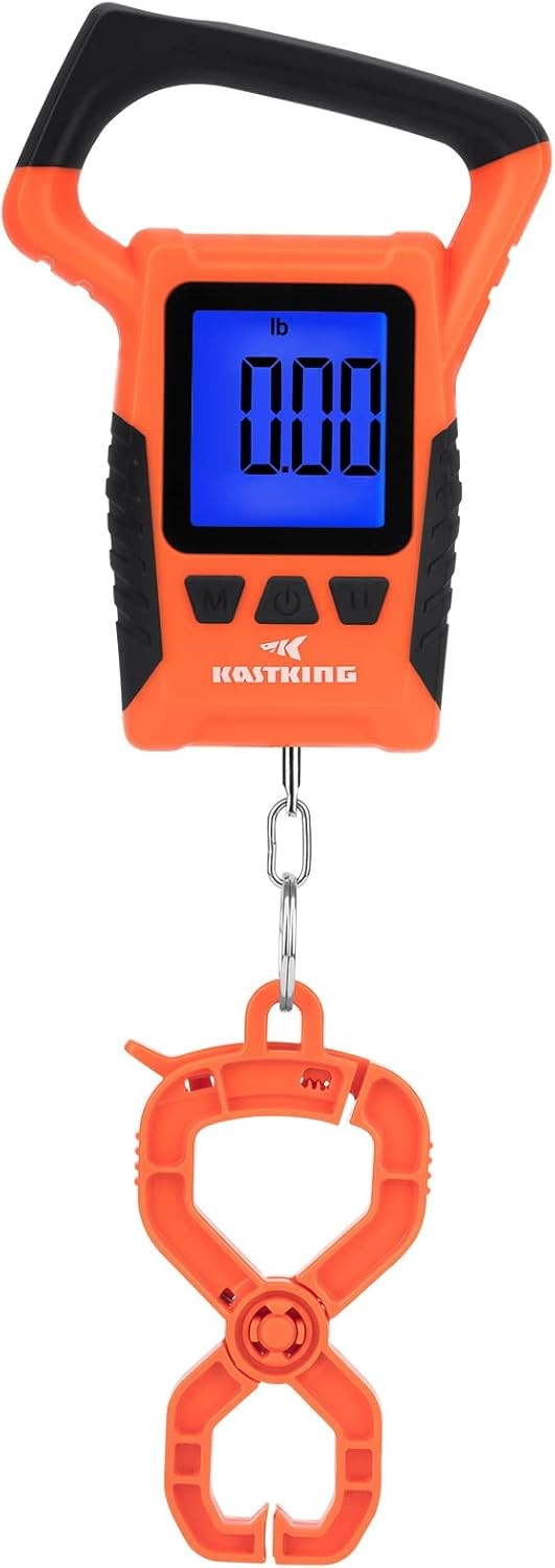 Fish Scale WideView Floating Waterproof Digital Scale 2.5” Large LCD Display