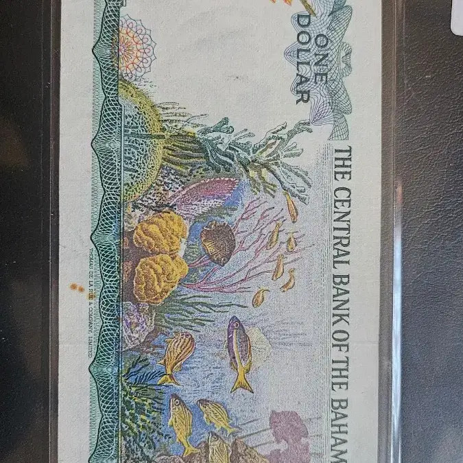 Bahamian 1 Dollar Banknote - Elizabeth II Queen - 1974 Series