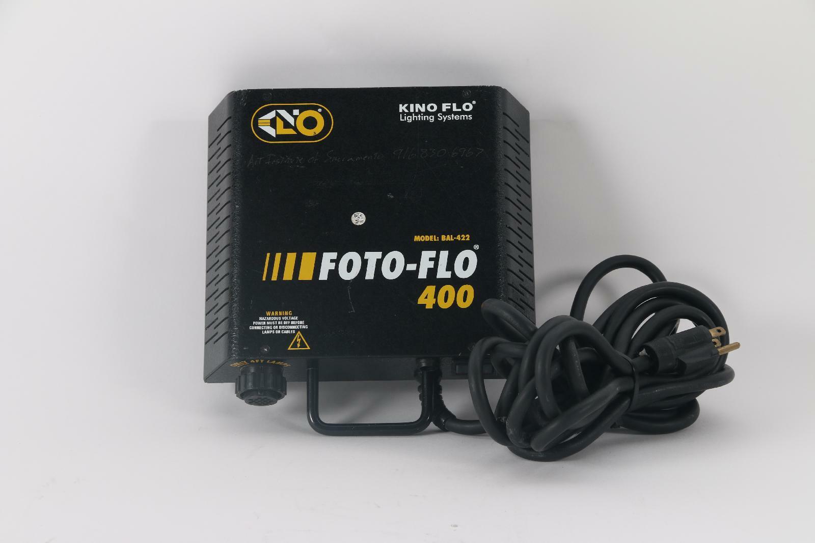 Kino Flo BAL-422 Foto-Flo 400 - Does Not Have Fuse/Fuse Cap - AS IS