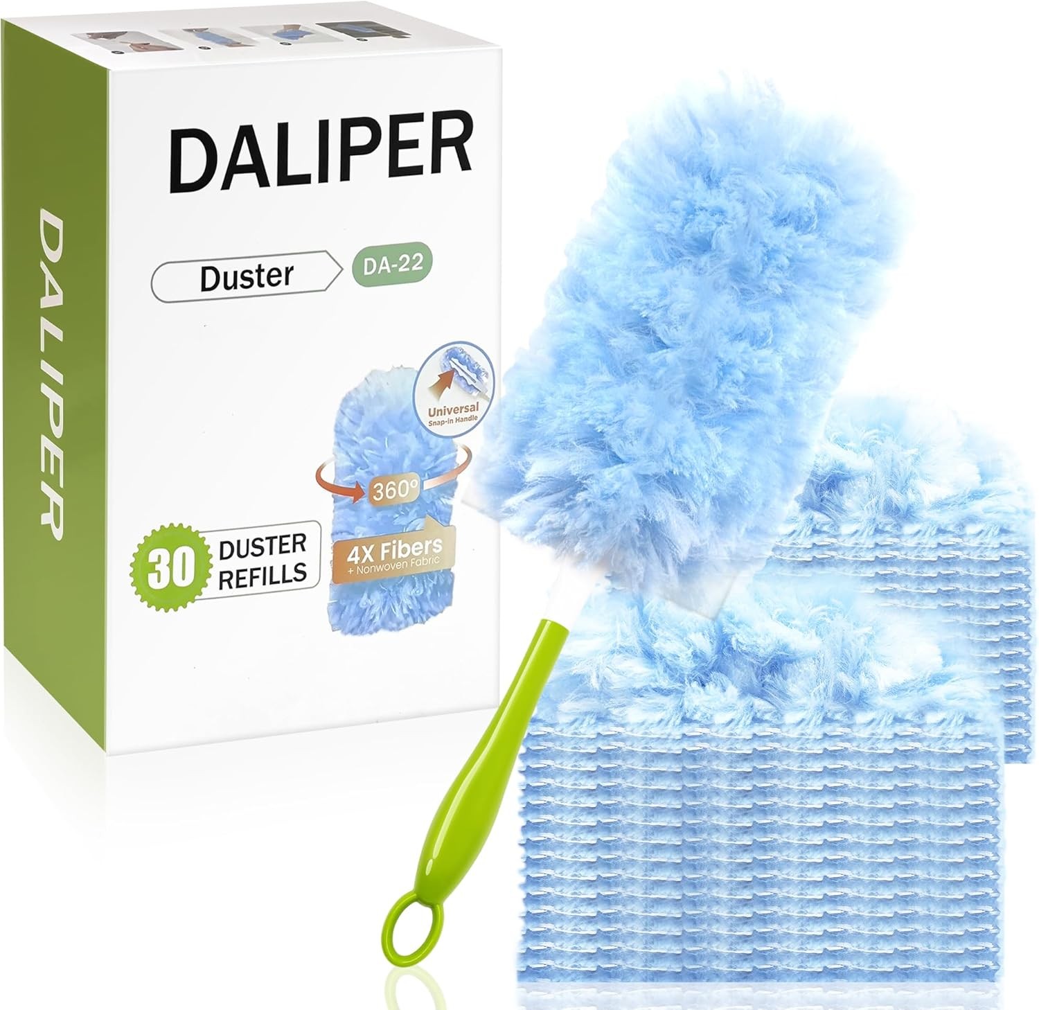 Heavy Duty Duster Refills patible with Swiffer, Duster Kit PCS Refills