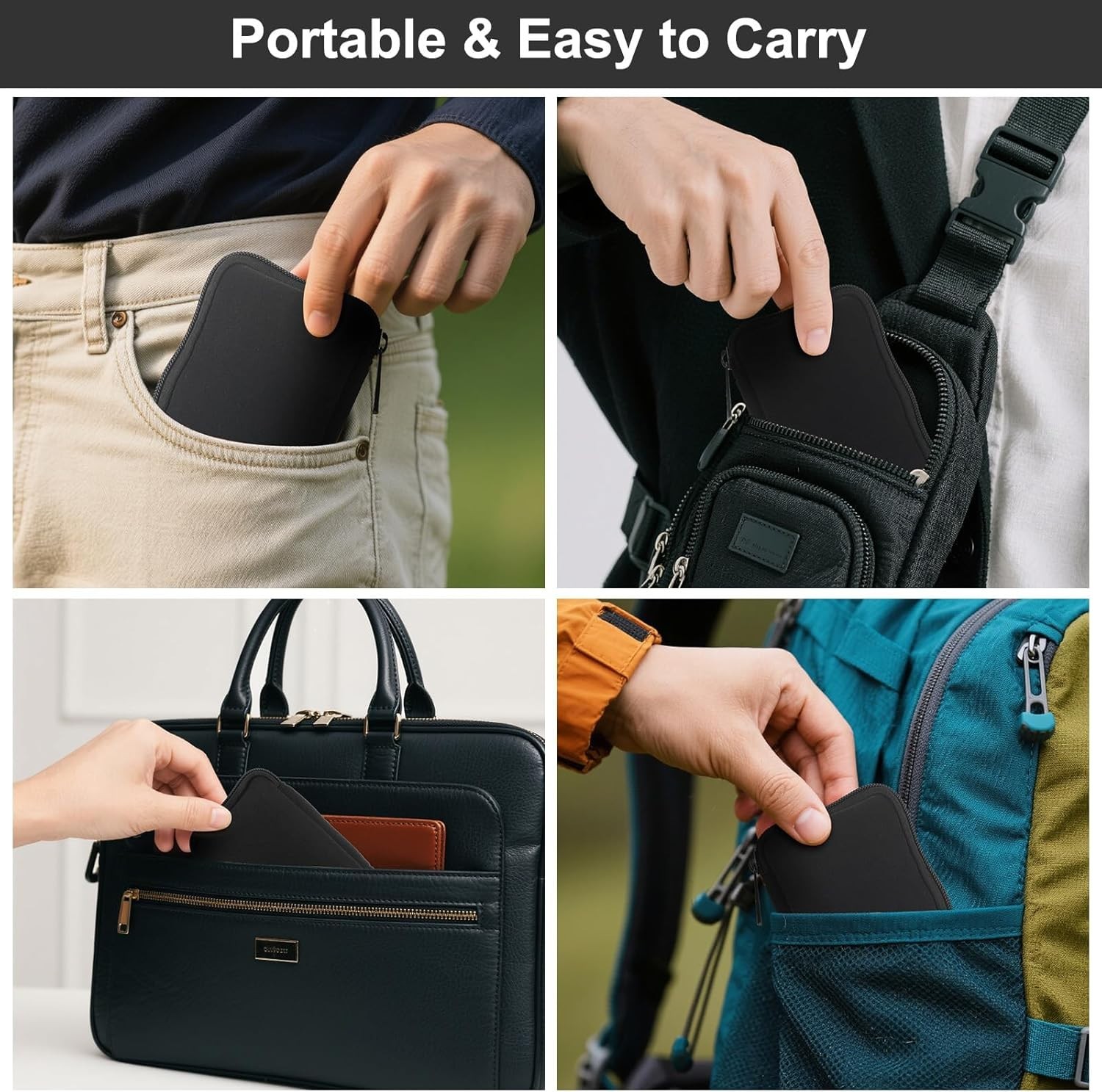 Flash Drive Case USB Storage Case USB Holder Storage Bag for USB Flash Drive El