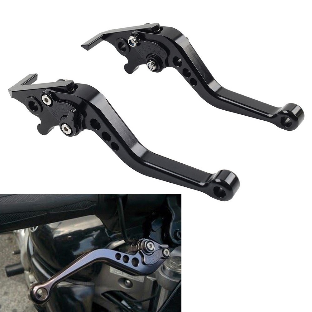 2pcs CNC Adjustable Short Brake Clutch Levers For Yamaha R1 R1M R1S 2015-2021