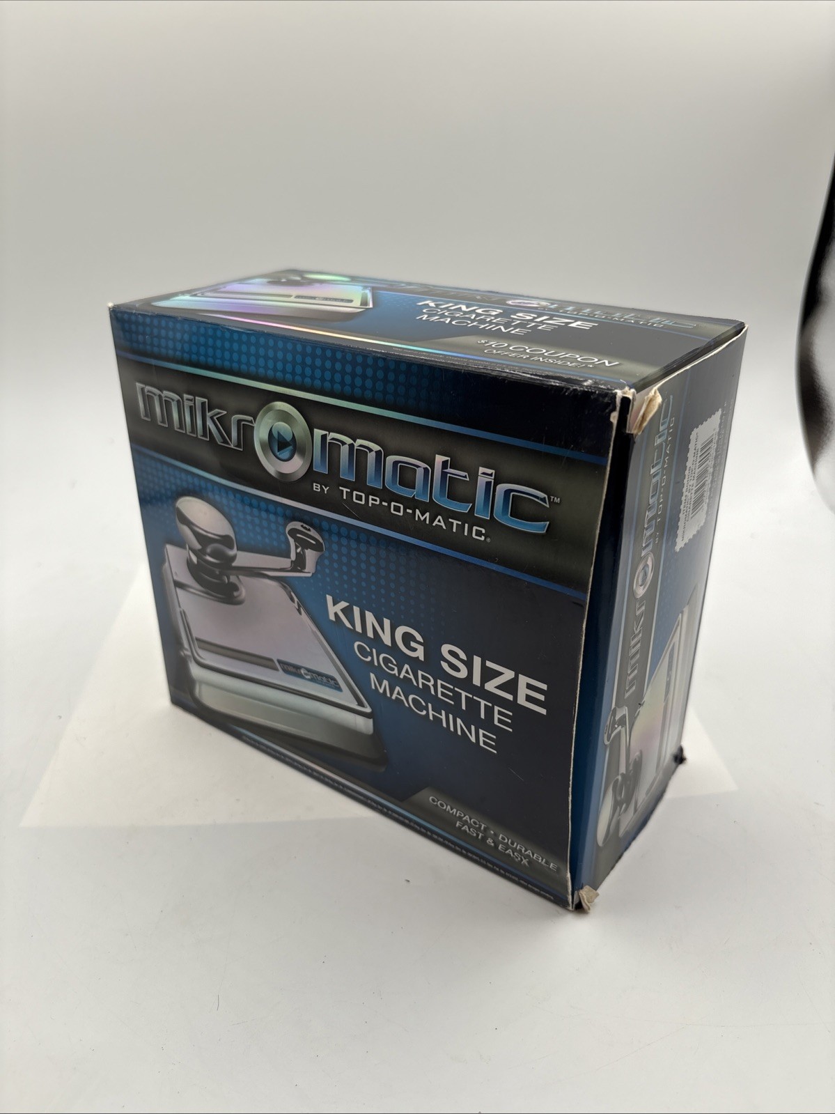 MikrOmatic TOP-O-Matic Regular Kings Cigarette Maker Making Injector Machine
