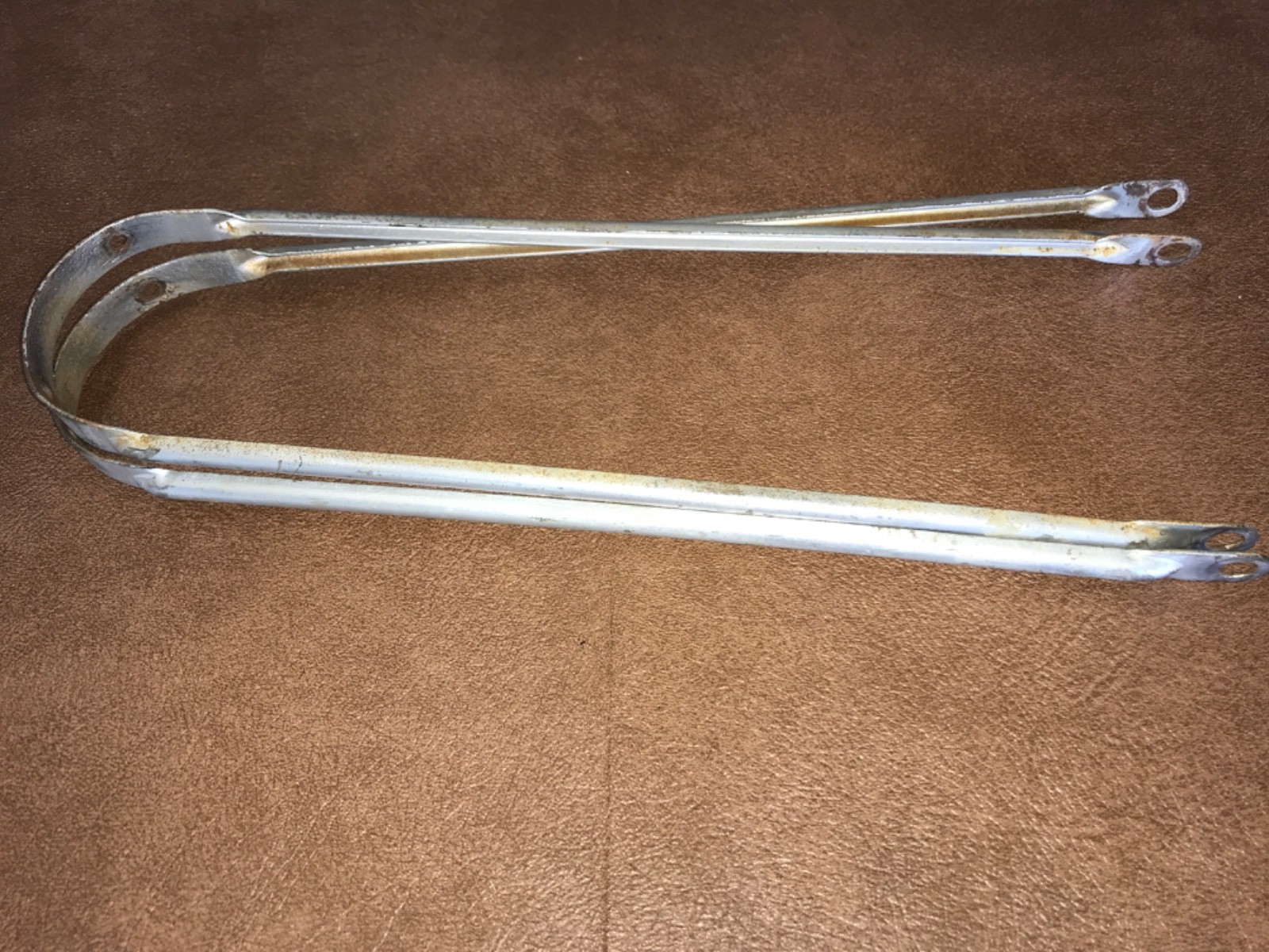 Vintage Bicycle Fender Brackets Pair 15”