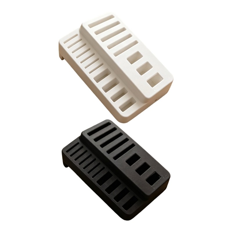 3D Printed Memory Card Tray Storage Case for Visible Card Storage on Desks