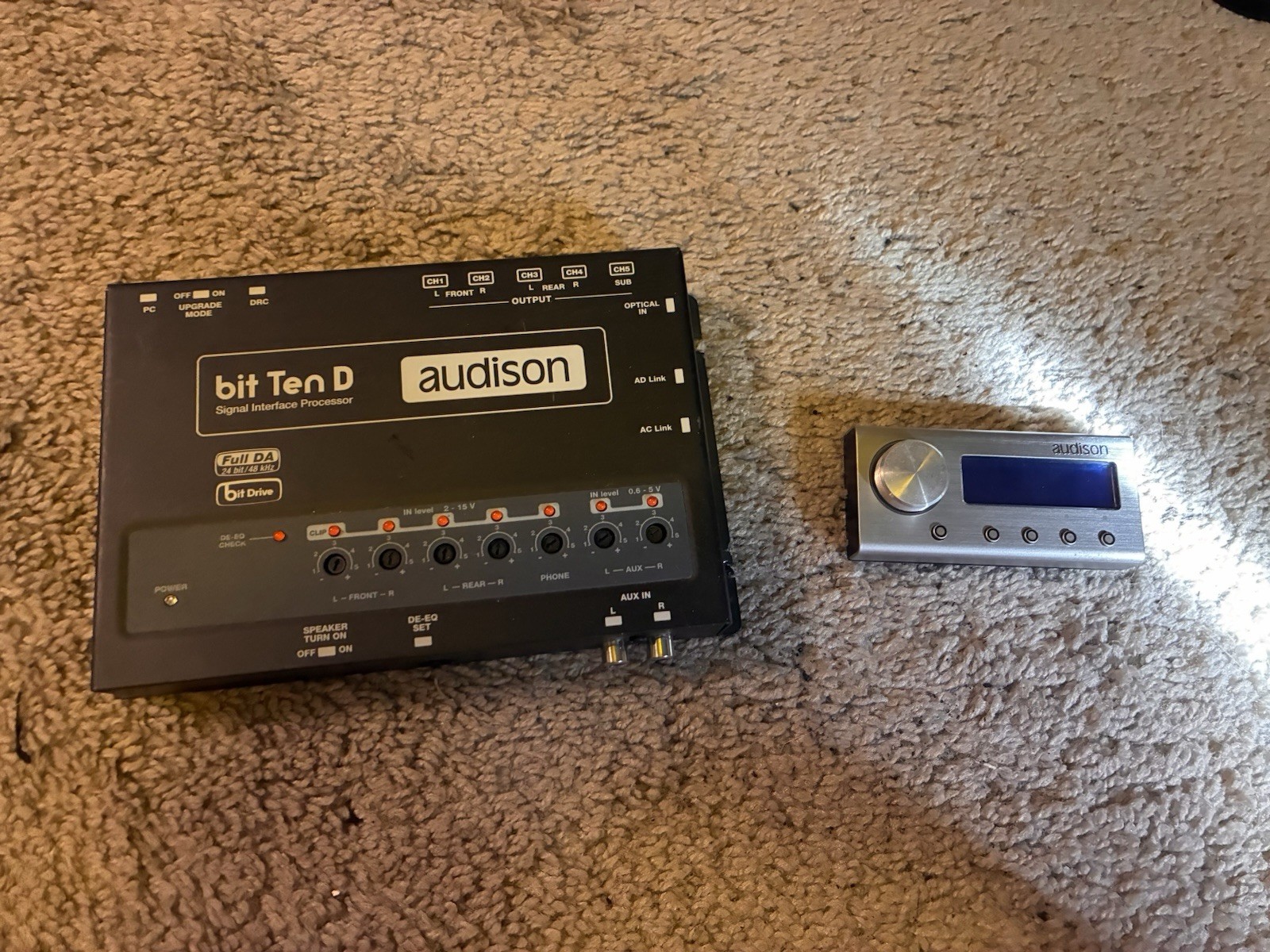 Audison Bit Ten D Signal Processor with Remote Control