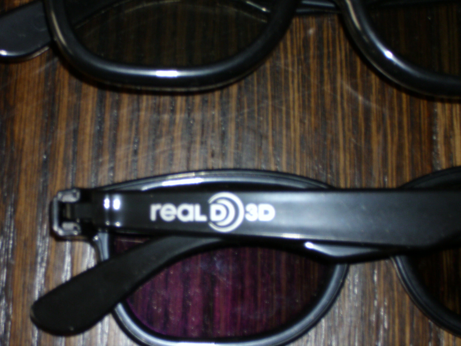 4 Real D 3D Glasses -Adult Size Passive Movie Theater 3-D