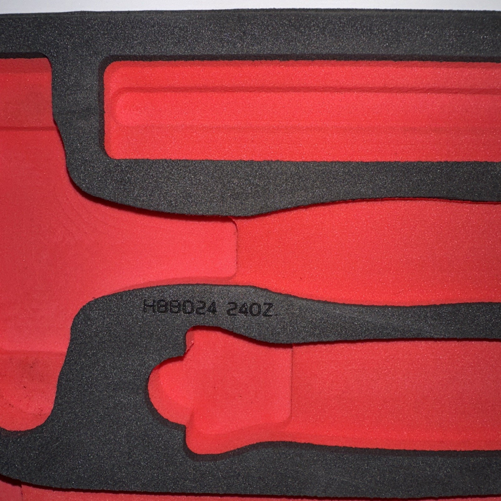 Snap-On Tools FMHBBD02B 6pc Striking Face Dead Blow Hammer Set Foam In Red