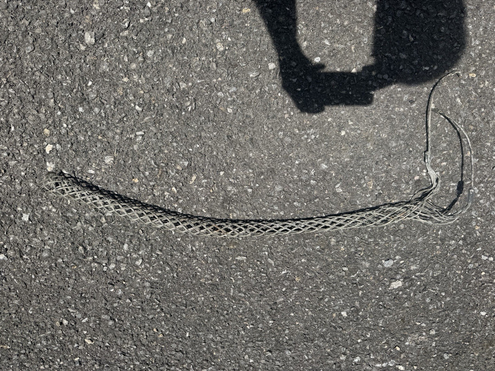 Heavy Duty Braided Steel Pulling Cable Leader - Wire Pulling Cord w/ Fittings