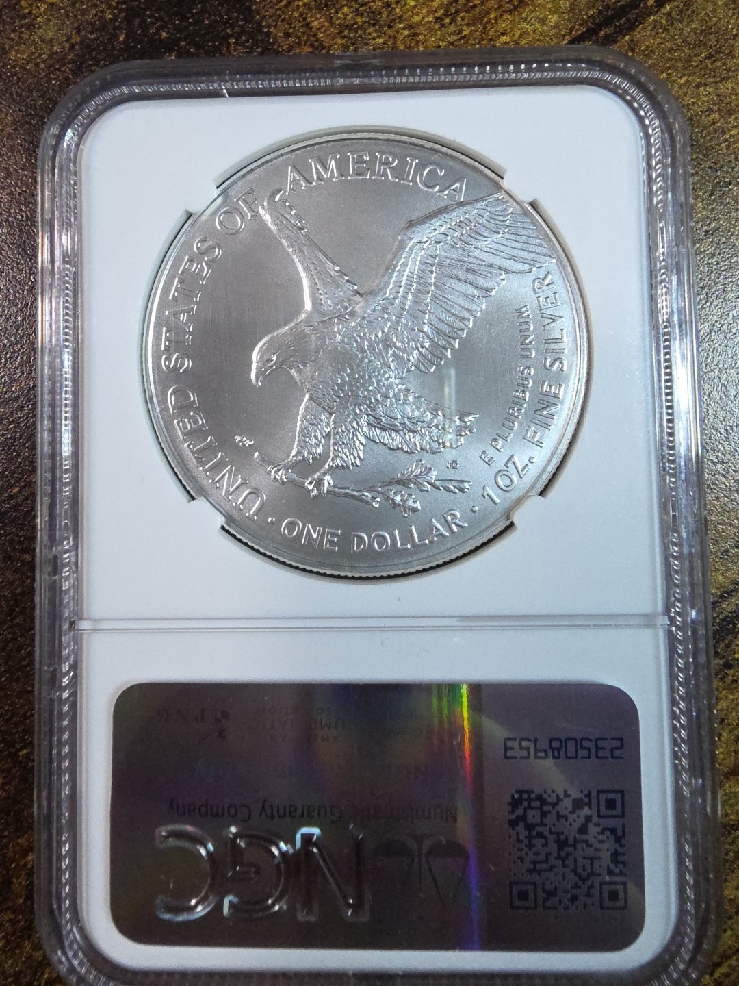 2025 $1 AMERICAN SILVER EAGLE NGC MS70 🔥 REDBOOK LABEL 🔥