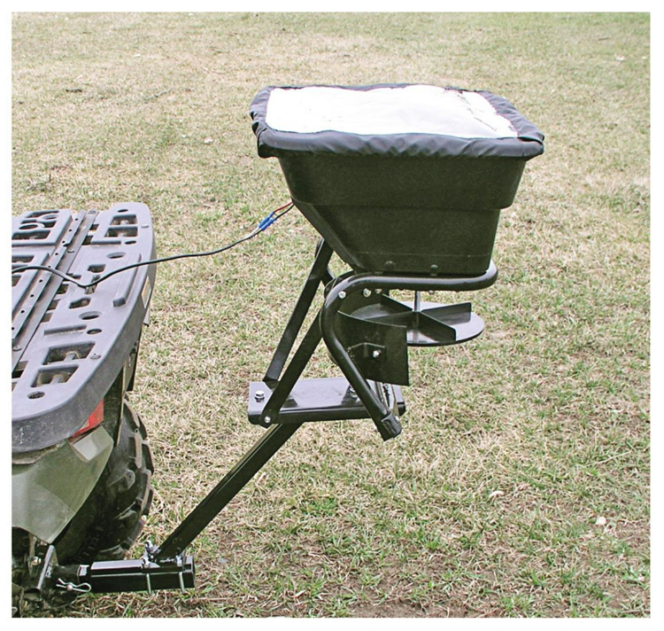 80 LBS CAPACITY for UTV ATV Mount Motor Fertilizer Grass Seeder Spreader Farming