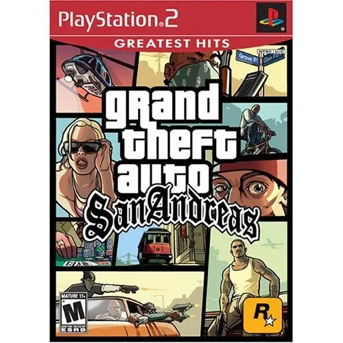 Grand Theft Auto: San Andreas Greatest Hits PS2 Brand New Game Special (2006)