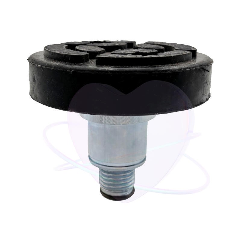 Shaft Dia 42mm Car Lift Rubber tray Heightening Feet Plus High Leg Pads 2PCS