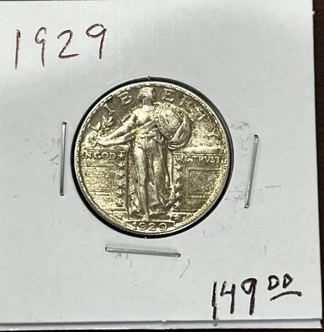 1929 Standing Liberty Quarter - Higher Grade