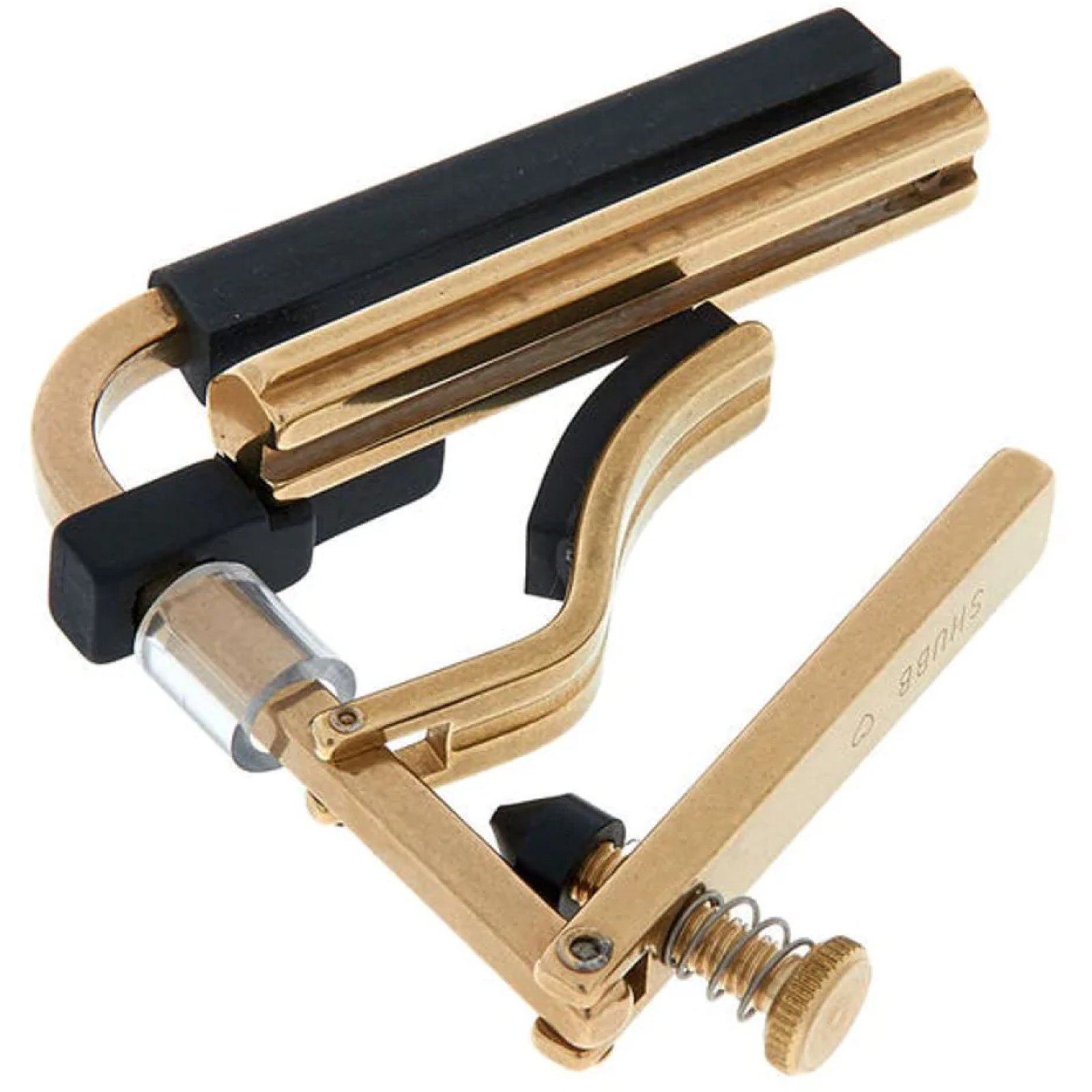 Shubb C6B Dobro Capo for Resophonic Guitars, Brass