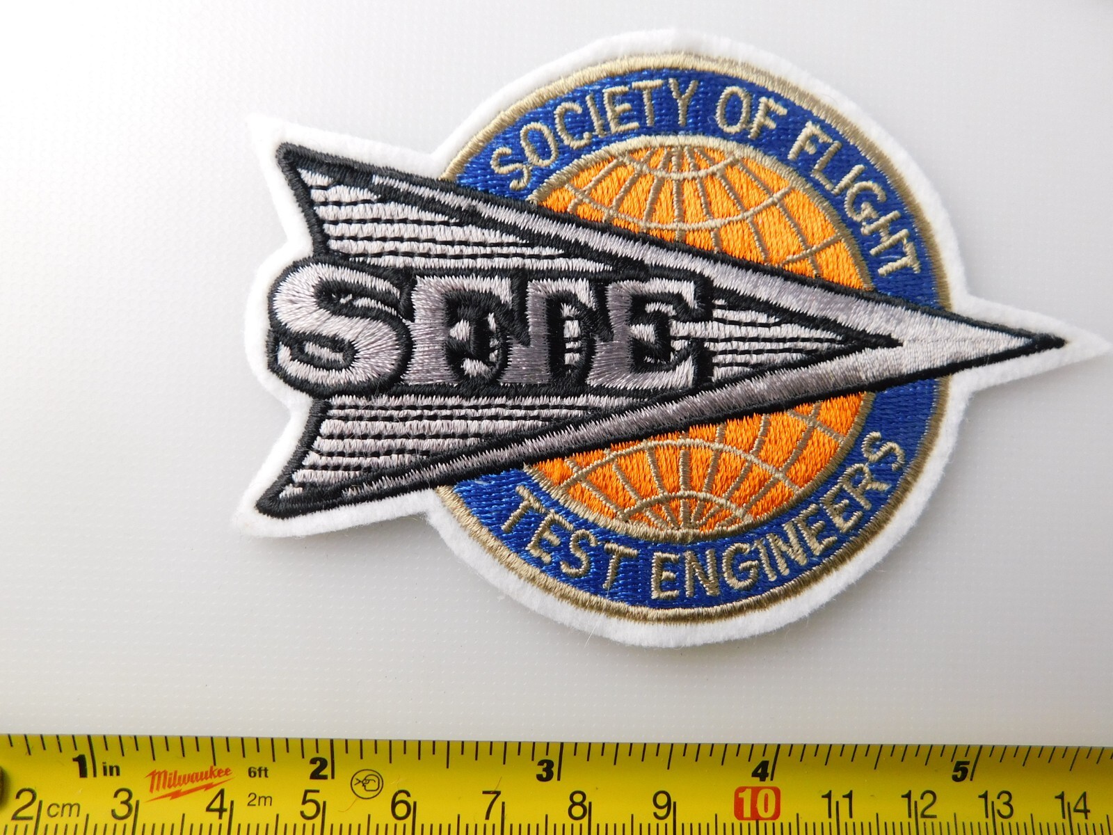 SOCIETY OF FLIGHT TEST ENGINEERS PATCH BADGE SNE LOGO AVIATION RESEARCH CA