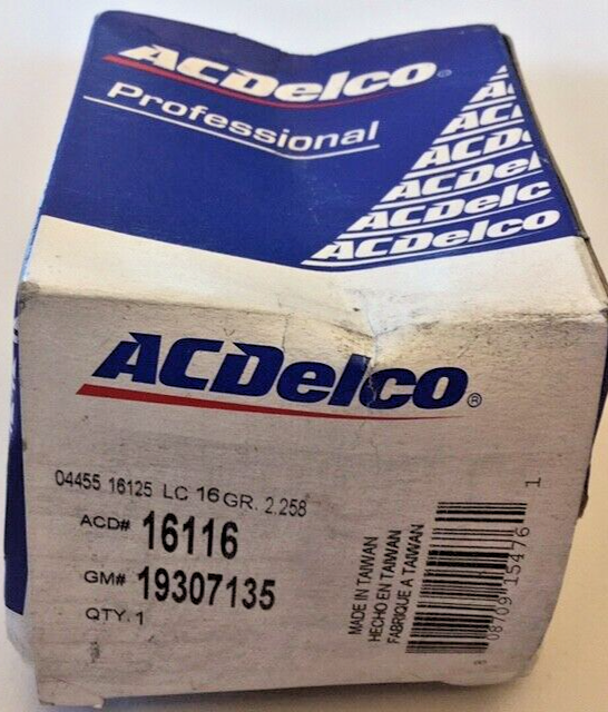 ACDelco 16116 Direct Ignition Coil Boot GM 19307135