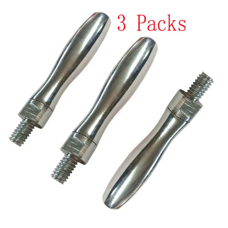 3PCS Milling Machine Crank Handle Grip 3/8 Thread CNC Turret Mill Tool