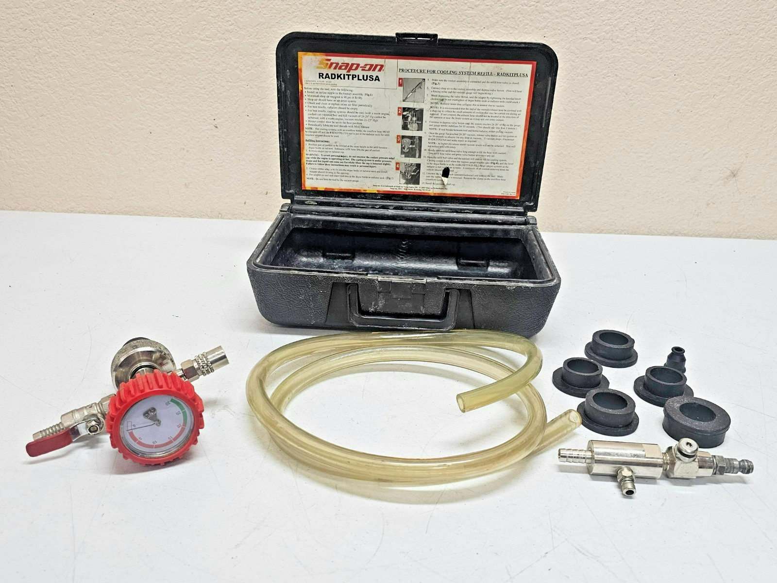 Snap-On RADKITPLUSA Air Cooling System Bleeder Kit