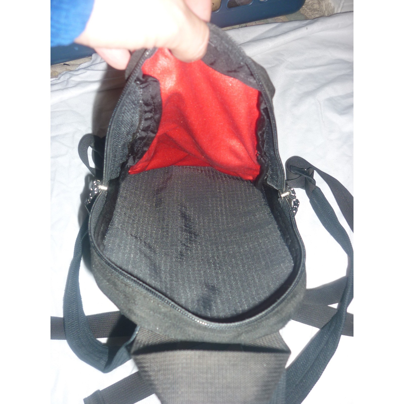 Gregory Mirage Hydration Pack Red Black Hiking Running Backpack Small Slim