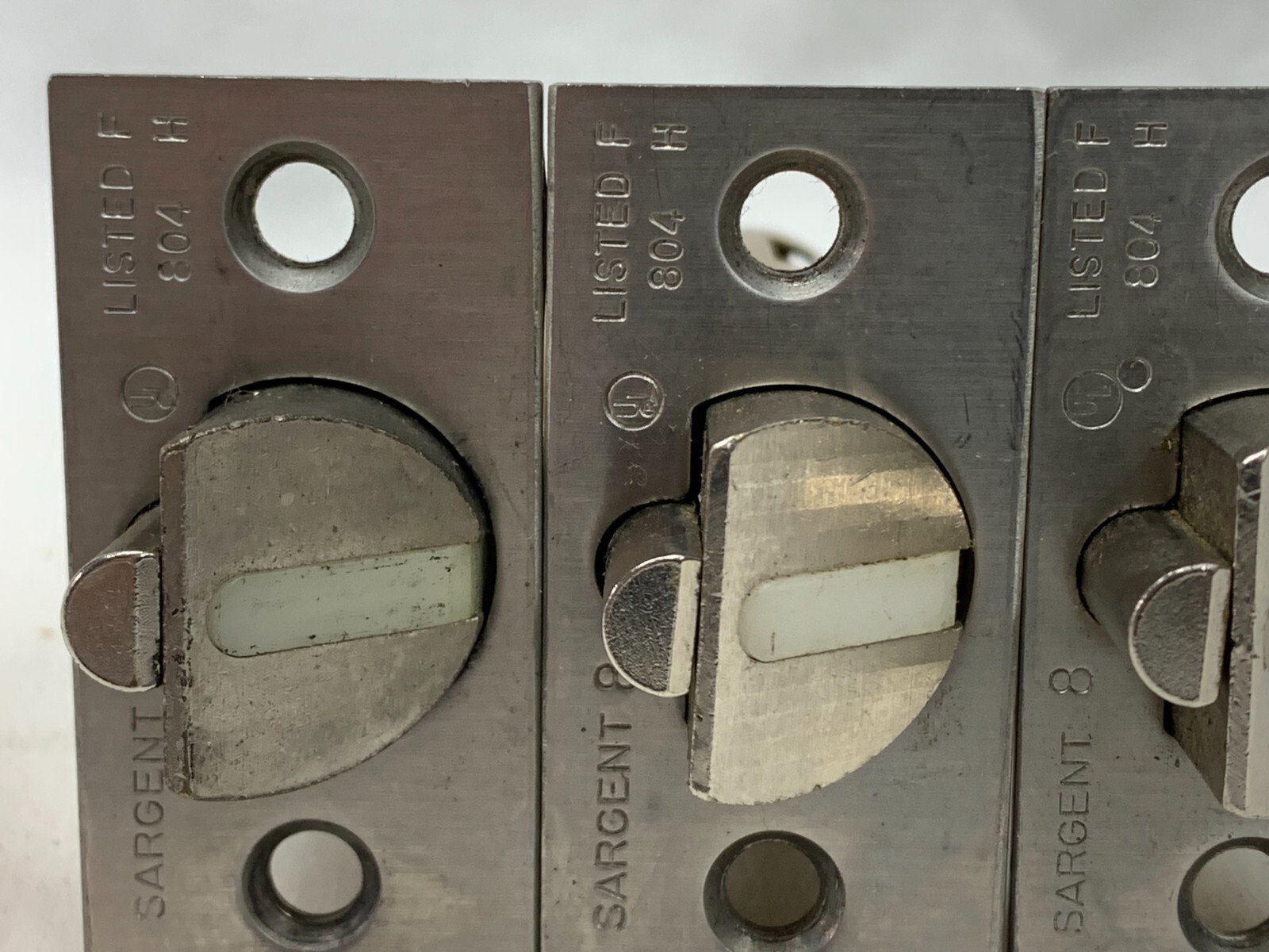 Lot of Seven (7) SARGENT 804 Latches & Three (3) Deadbolts