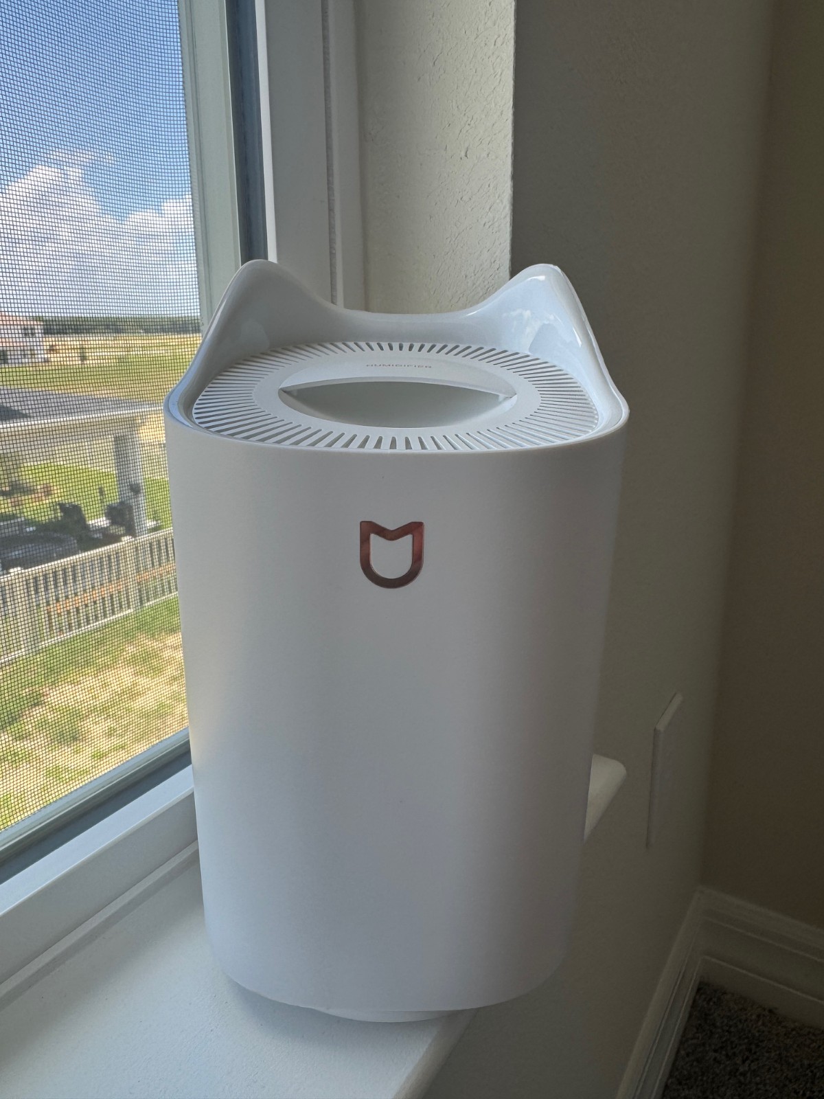 FYSMY Cool Mist Humidifiers,3.3 L Top Fill Essential Oil Diffuser with 7-Color M