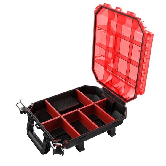 Hyper Tough Hyper Stack Modular Shallow Organizer with Movable Dividers
