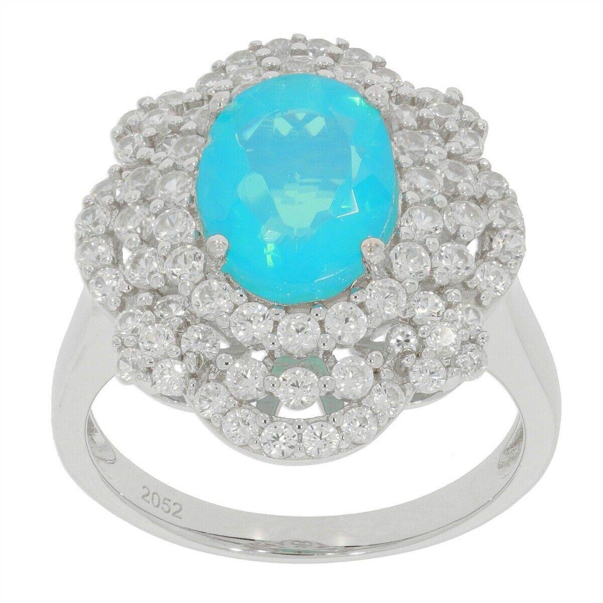 Sterling Silver Semi Mount Ring Setting Oval OV 8X6mm