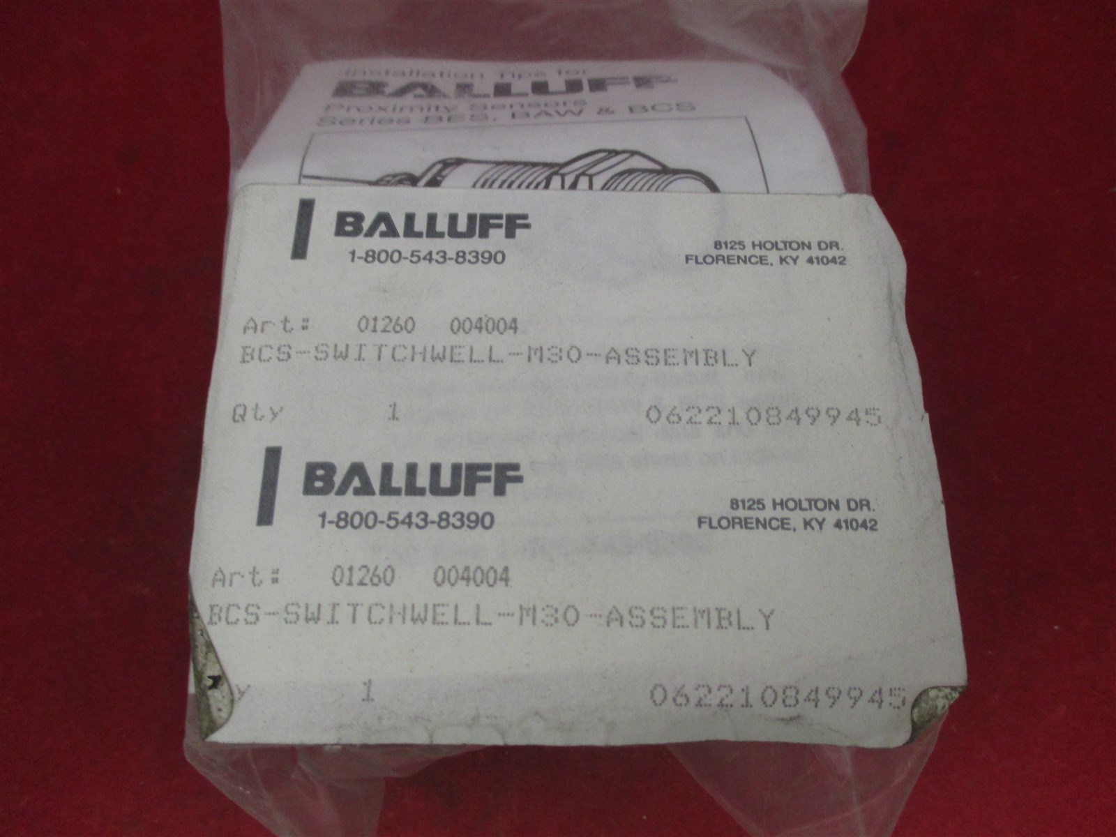 Balluff BCS-Switchwell-M30-Assembly