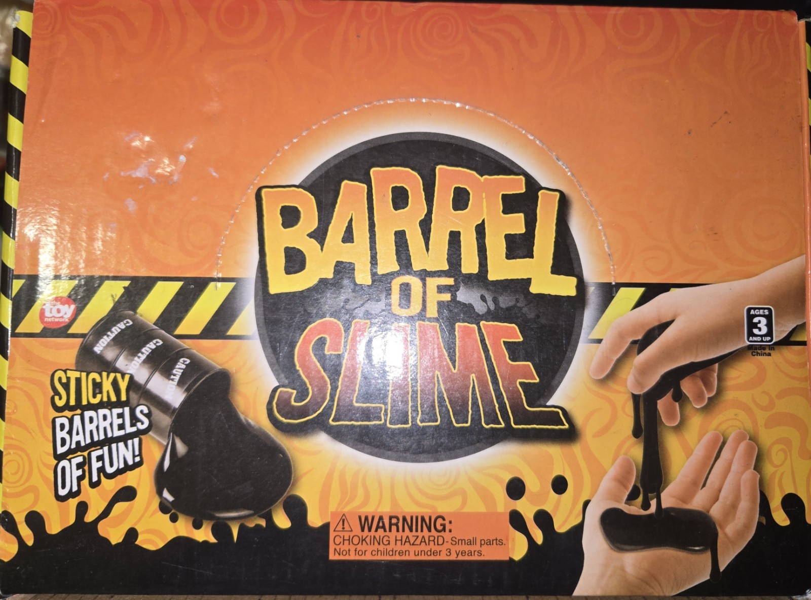 Barrel O Slime - Box Of Nine Barrel of Slime 3.25"  - New / Sealed