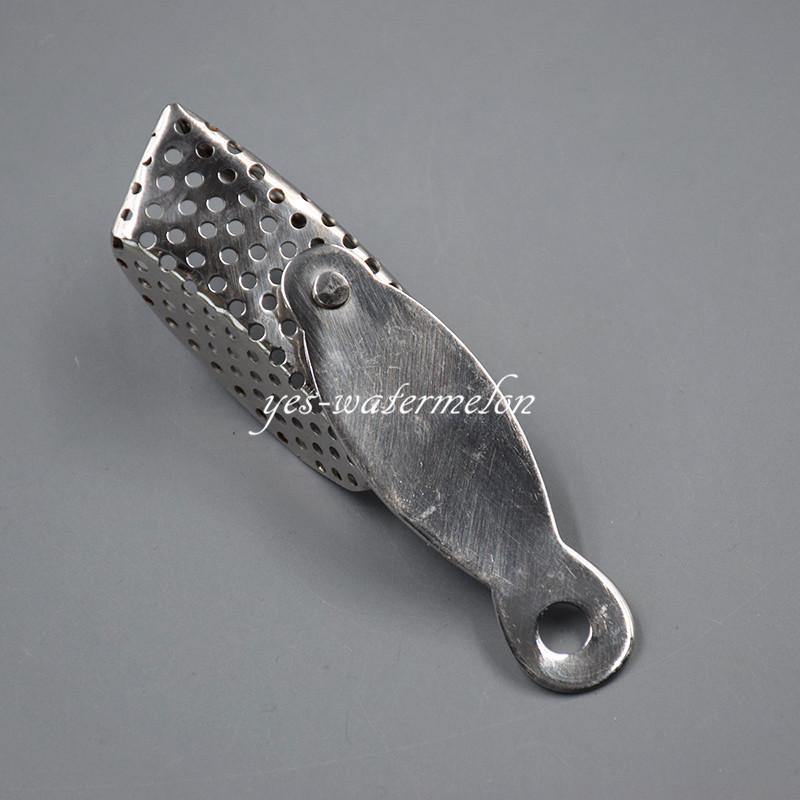 3 Pc/Set Dental Stainless Steel Autoclavable Partial Impression Trays Perforated