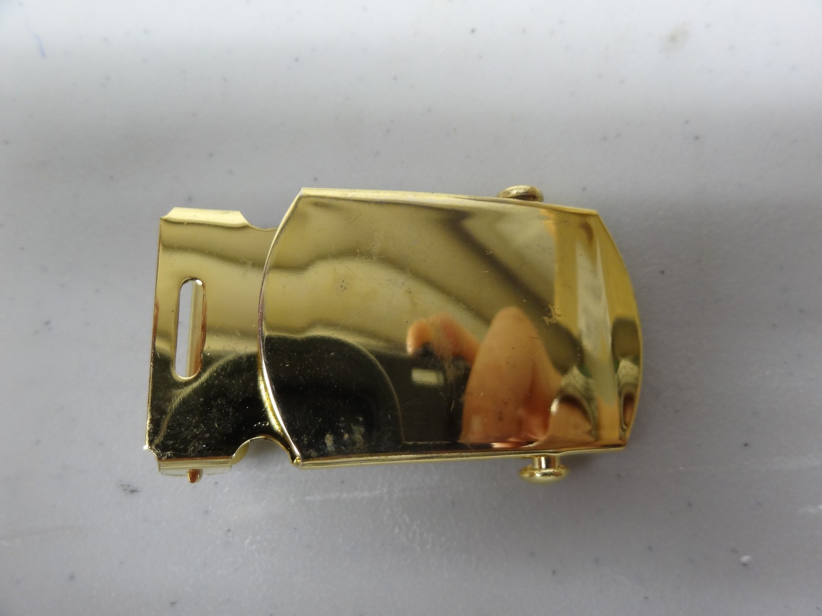 GENUINE US MILITARY ISSUE GOLD BELT BUCKLE NEW VANGUARD US ARMY FEMALE ONE PIECE