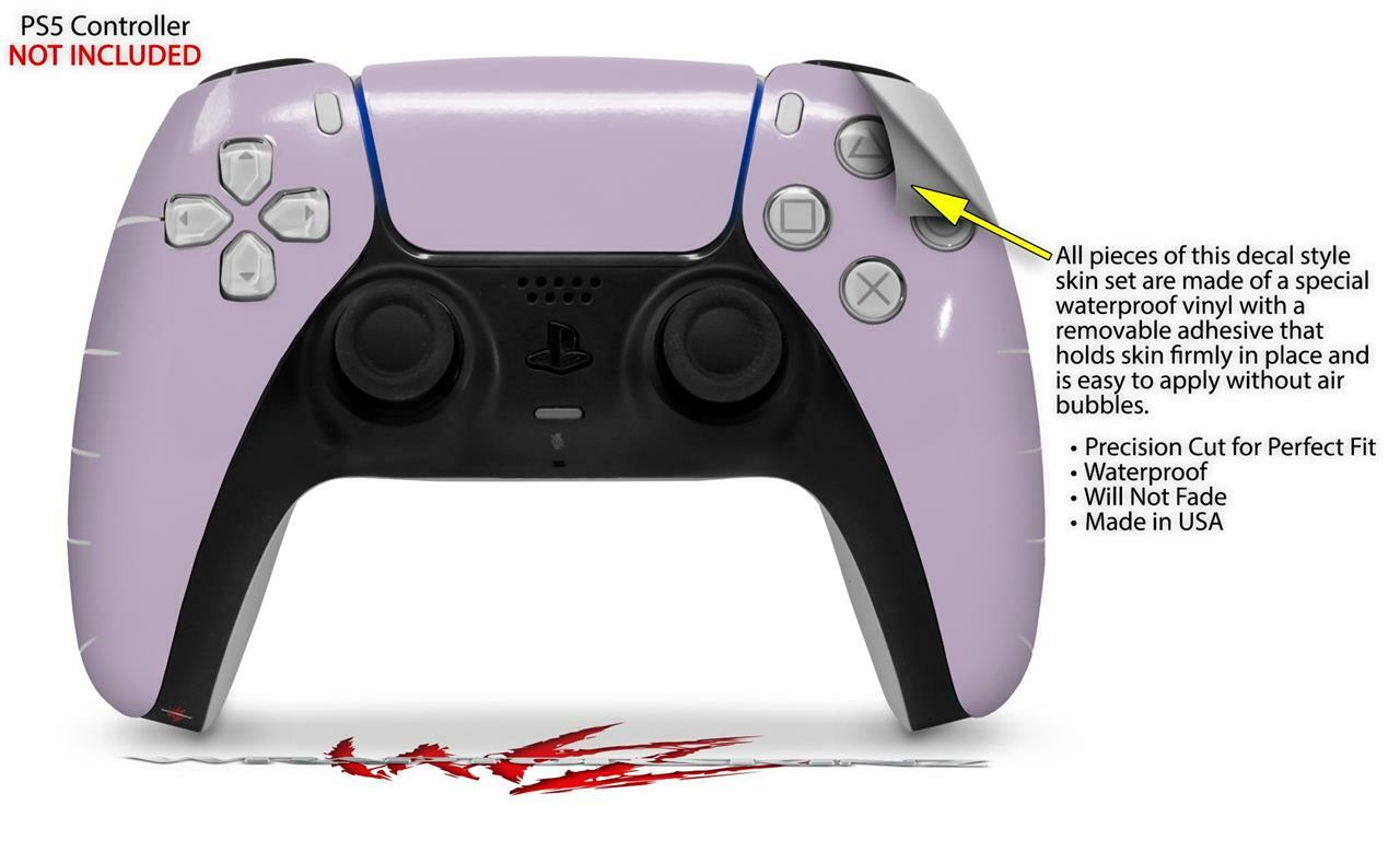 Skin Sony PS5 Controller Solids Collection Lavender