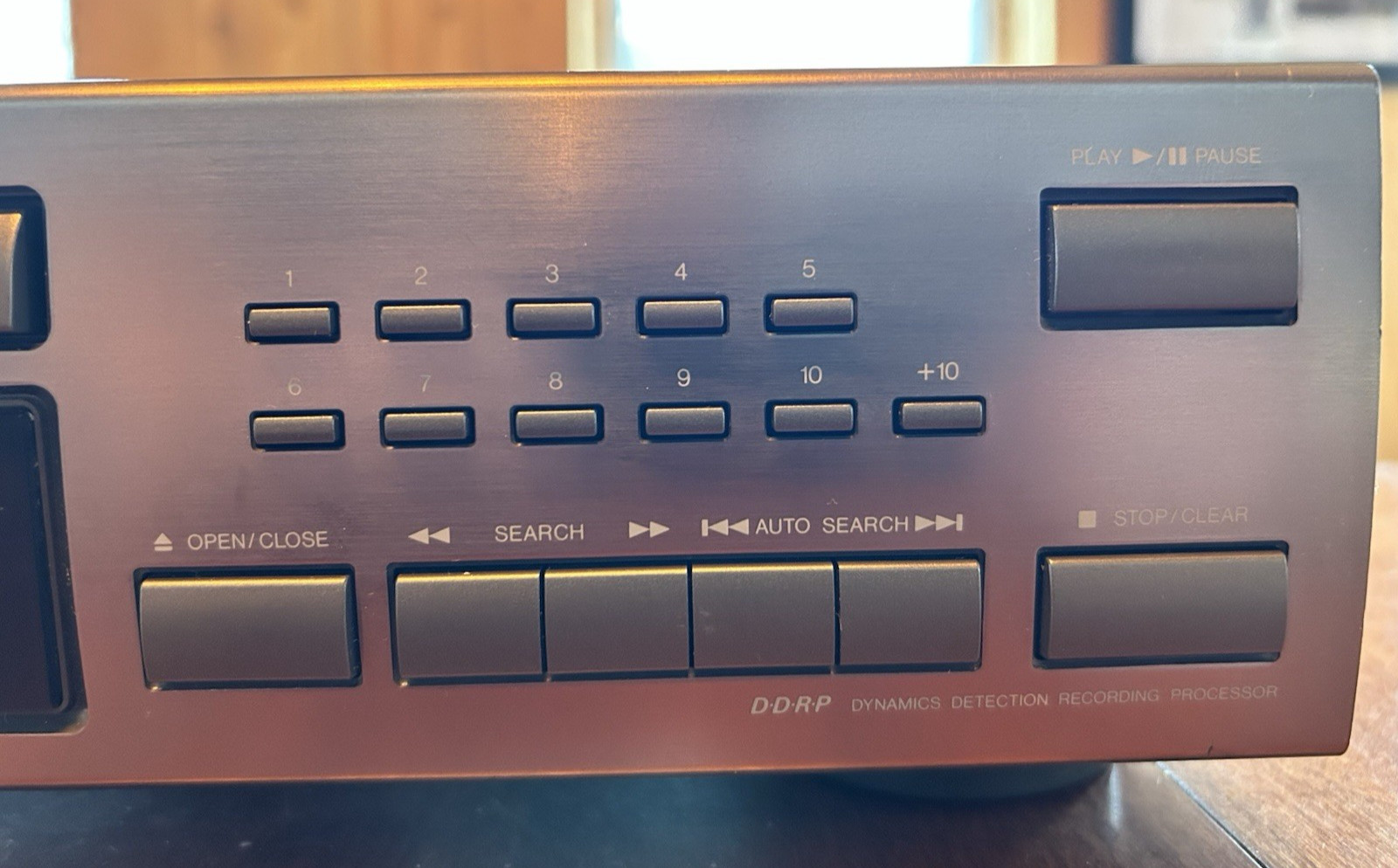 Vintage JVC XL-V161TN compact disc player component CD deck, SERVICED TESTED